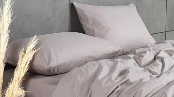 Комплект наволочек, 2 шт Comfort Cotton (Комфорт Коттон) Светло-серый